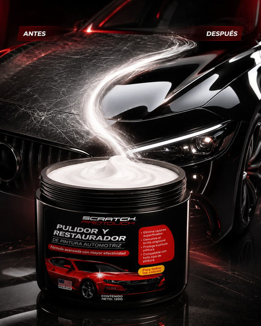 Scratch Rescue™ — Pasta Pulidora y Restauradora Antirayones para Autos
