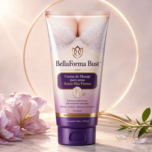 BellaForma Bust™ – Crema de Masaje para una Apariencia Más Firme