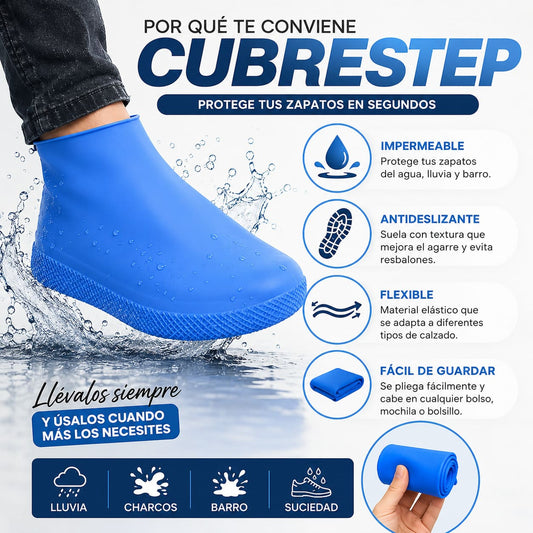 CUBRE STEP - Cobertor Impermeable para Calzados - Protege de Inmediato